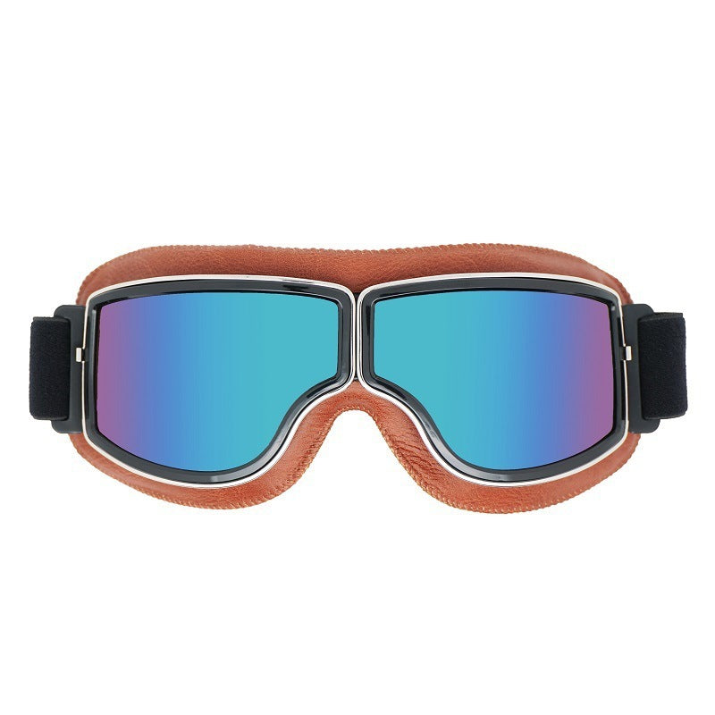 Retro Trendy Motorcycle Helmet Goggles